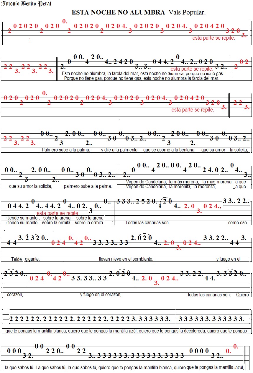 ESTA NOCHE NO ALUMBRA