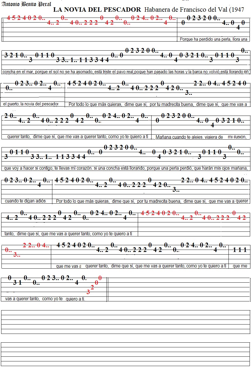 LA NOVIA DEL PESCADOR