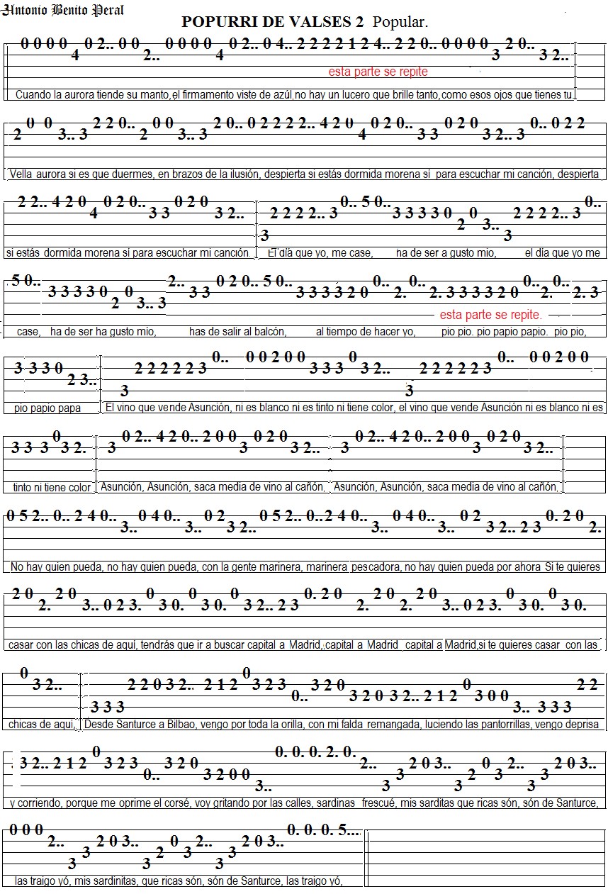 POPURRI DE VALSES 2