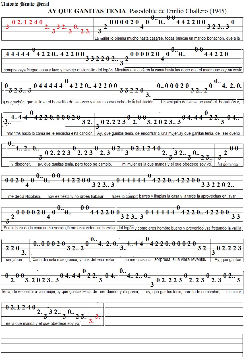 AY QUE GANITAS TENIA